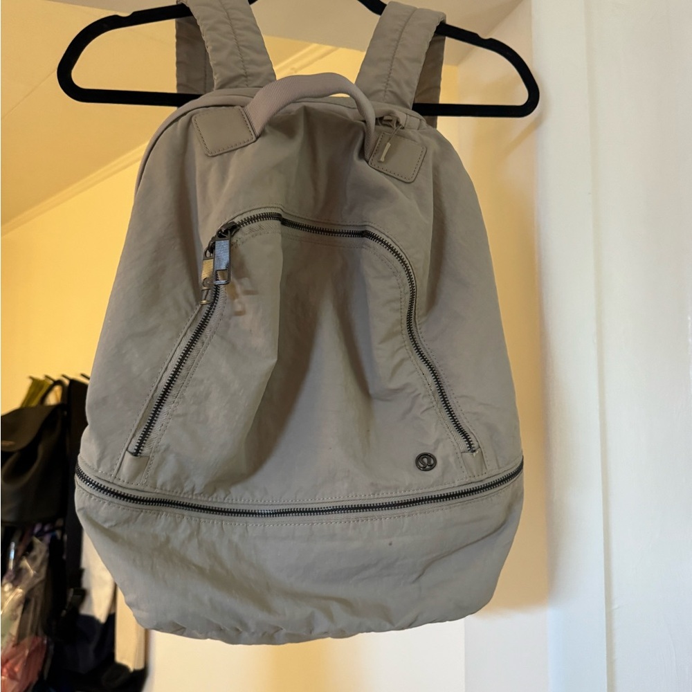 Tan Lululemon Backpack